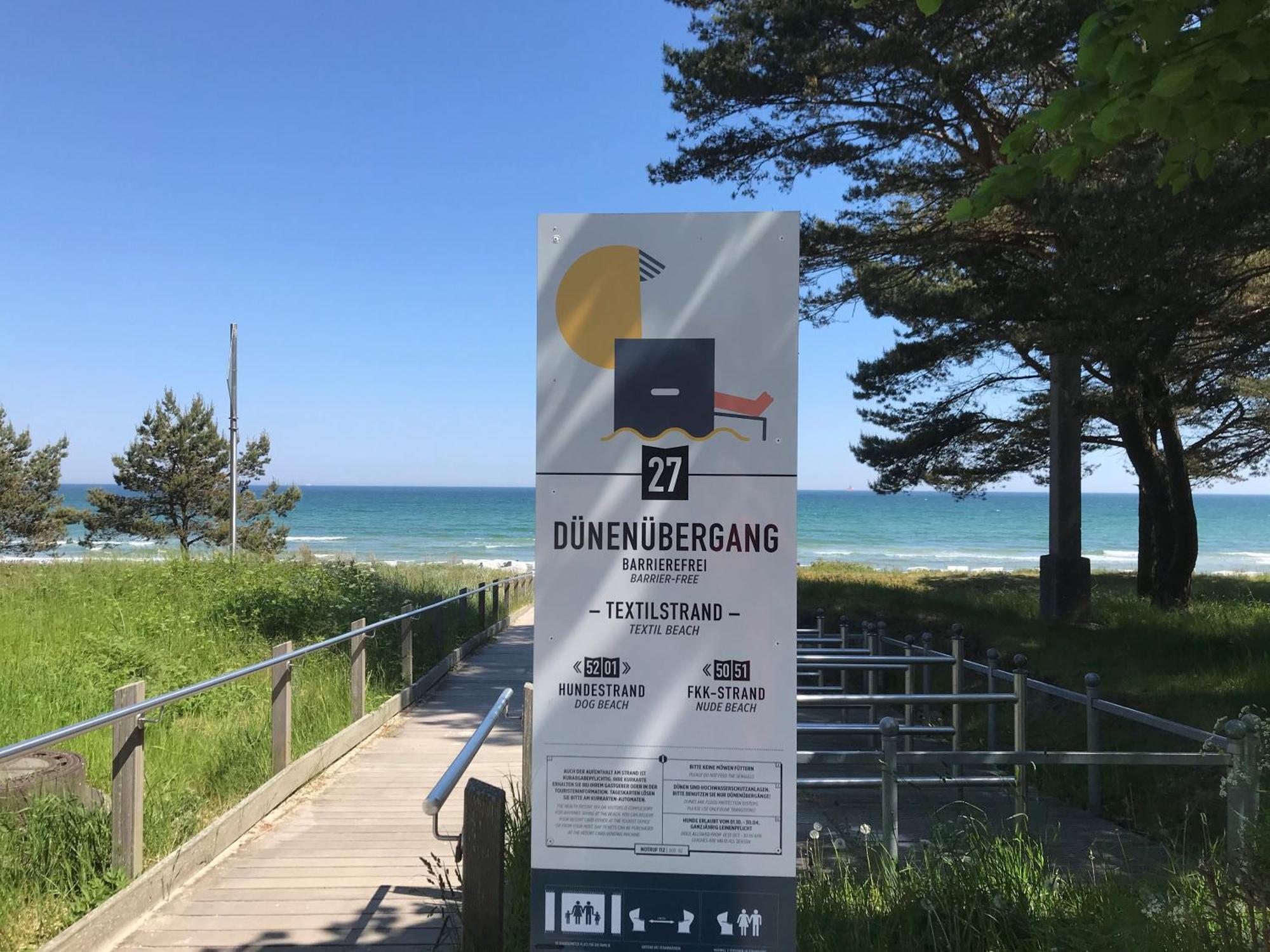 Fewos In Direkt Am Strand Mit Meerblick, Villa Seeblick, Binz Exteriér fotografie
